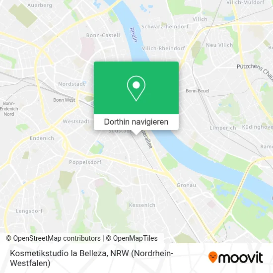 Kosmetikstudio la Belleza Karte