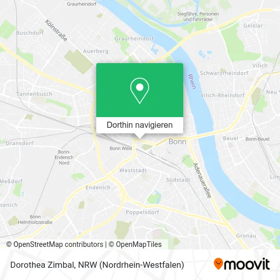 Dorothea Zimbal Karte