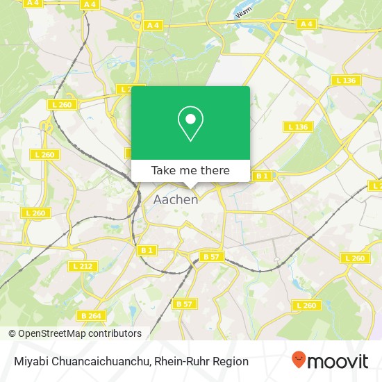 Miyabi Chuancaichuanchu, Großkölnstraße 71 52062 Aachen Karte