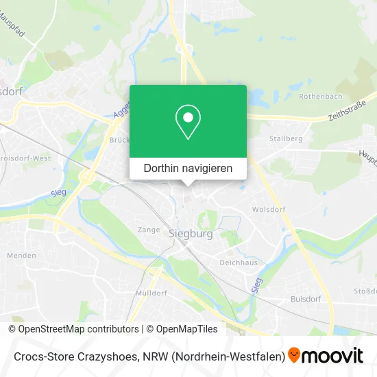 Crocs-Store Crazyshoes Karte
