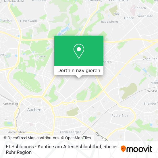 Et Schlonnes - Kantine am Alten Schlachthof Karte