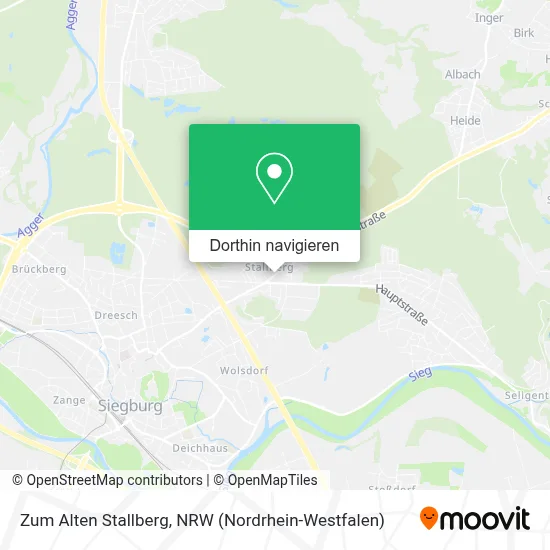 Zum Alten Stallberg Karte