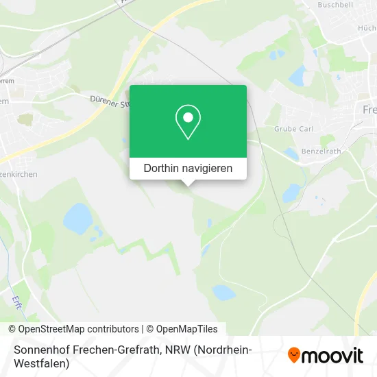 Sonnenhof Frechen-Grefrath Karte