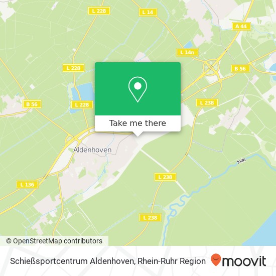 Schießsportcentrum Aldenhoven Karte