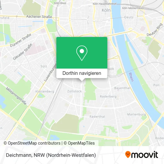 Deichmann Karte