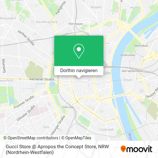 Gucci Store @ Apropos the Concept Store Karte