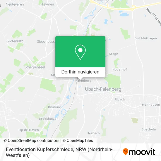Eventlocation Kupferschmiede Karte