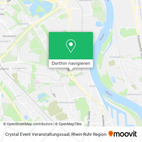 Crystal Event Veranstaltungssaal Karte