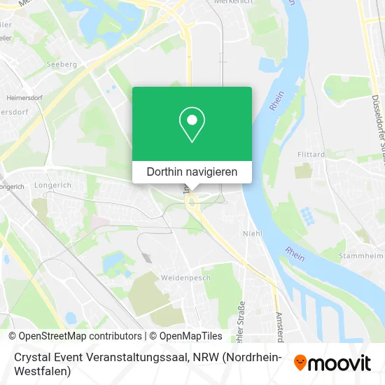 Crystal Event Veranstaltungssaal Karte