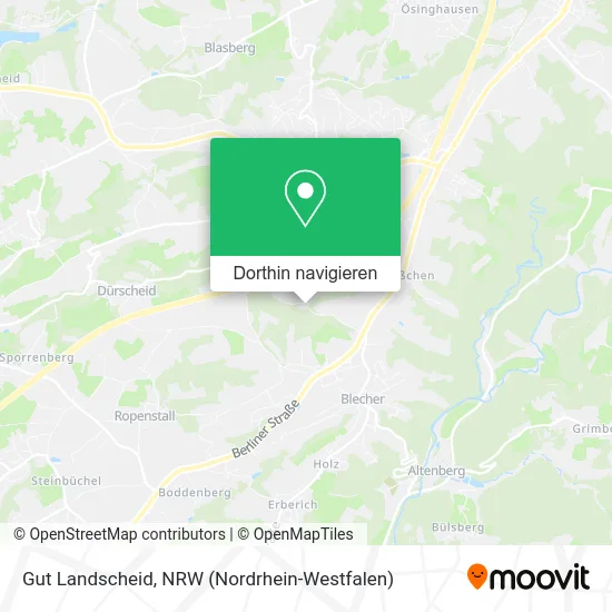 Gut Landscheid Karte