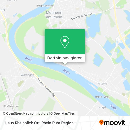 Haus Rheinblick Ott Karte