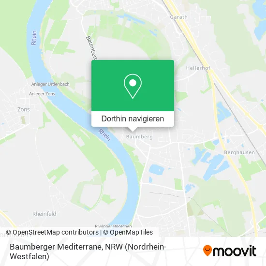 Baumberger Mediterrane Karte