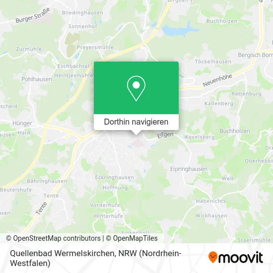 Quellenbad Wermelskirchen Karte