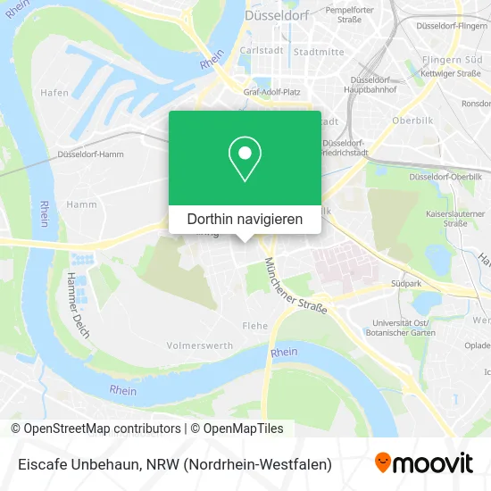 Eiscafe Unbehaun Karte