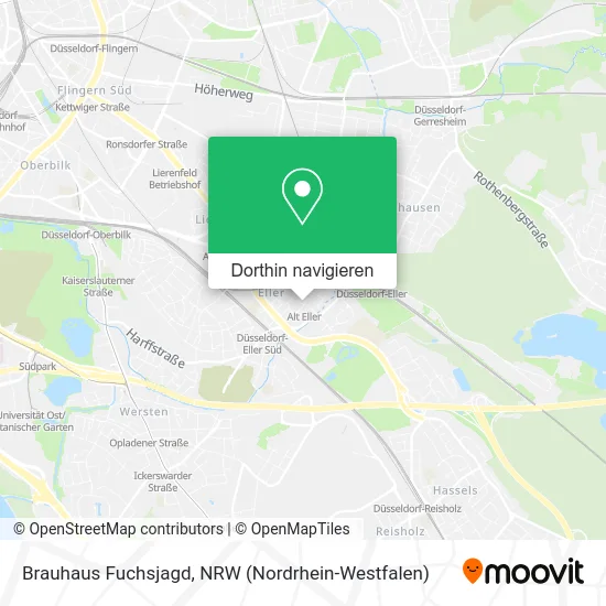 Brauhaus Fuchsjagd Karte