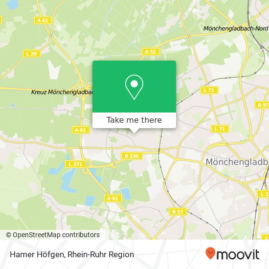 Hamer Höfgen, Höfgenweg 19 Venn, 41068 Mönchengladbach Karte