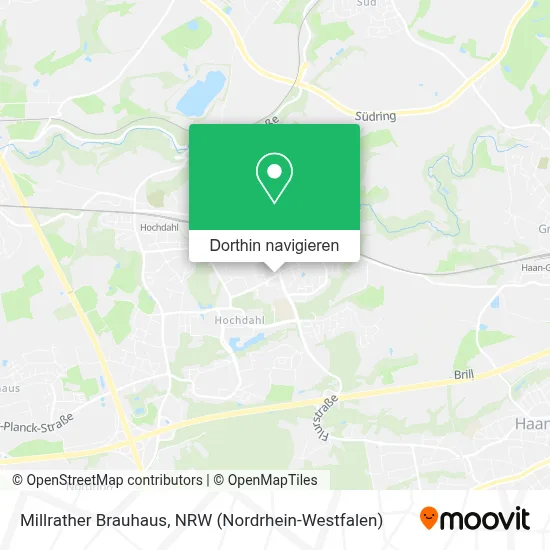 Millrather Brauhaus Karte