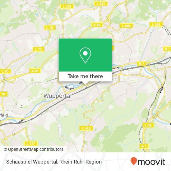 Schauspiel Wuppertal Karte