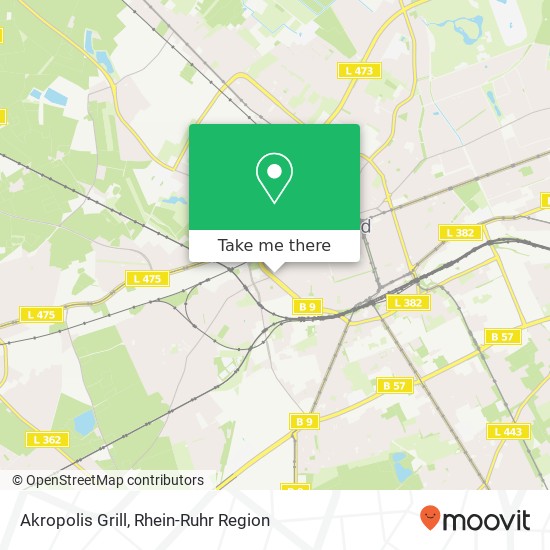 Akropolis Grill, Marktstraße 197 Stadtmitte, 47798 Krefeld Karte