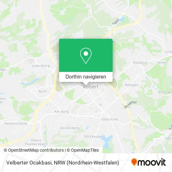 Velberter Ocakbasi Karte