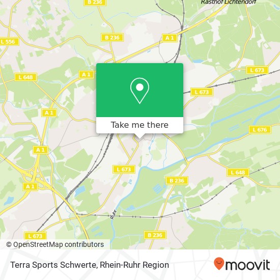 Terra Sports Schwerte, Mährstraße 1 58239 Schwerte Karte