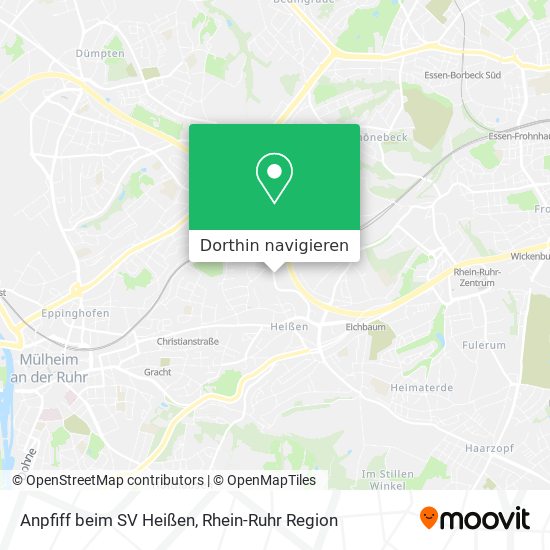 Anpfiff beim SV Heißen Karte