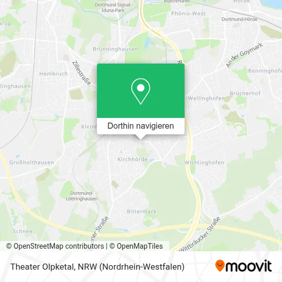 Theater Olpketal Karte