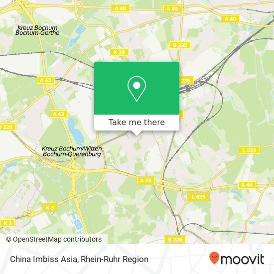 China Imbiss Asia, Kaltehardtstraße 44 Langendreer, 44892 Bochum Karte