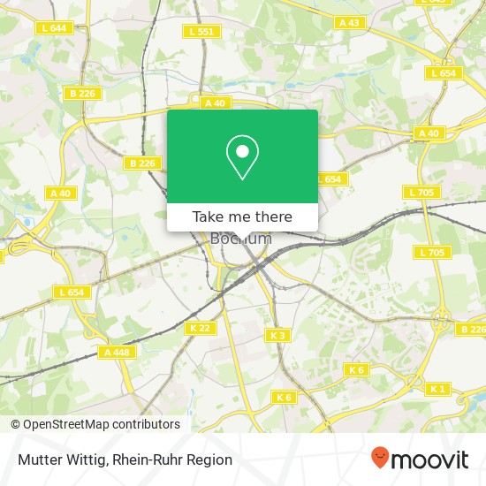 Mutter Wittig, Bongardstraße 35 44787 Bochum Karte