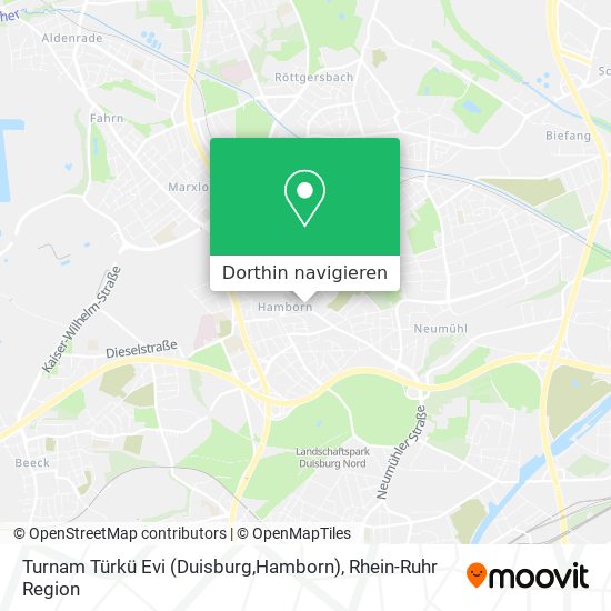 Turnam Türkü Evi (Duisburg,Hamborn) Karte