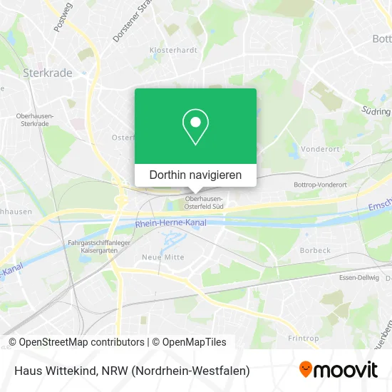 Haus Wittekind Karte