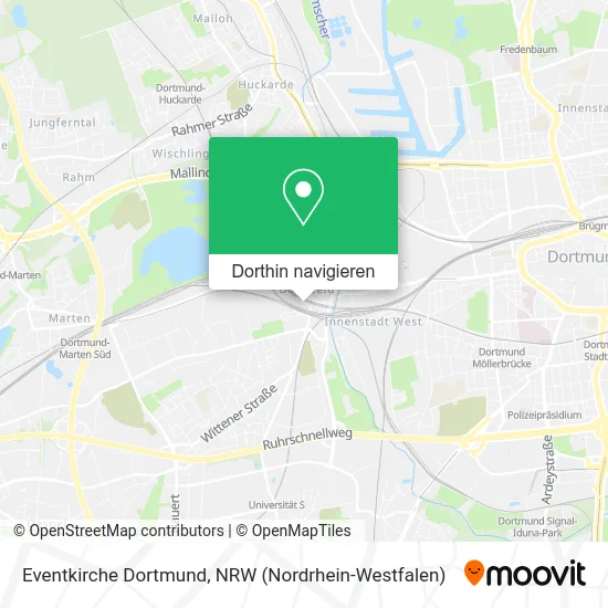 Eventkirche Dortmund Karte