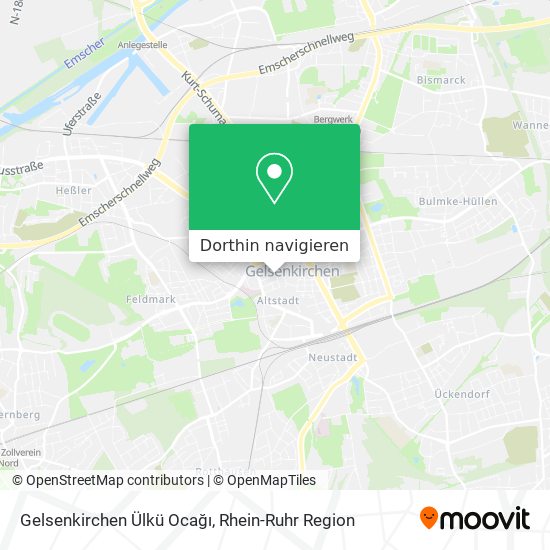Gelsenkirchen Ülkü Ocağı Karte