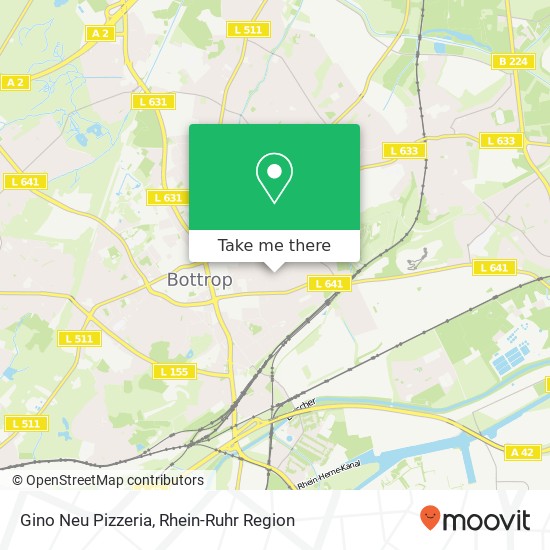 Gino Neu Pizzeria, Paßstraße 71 46238 Bottrop Karte