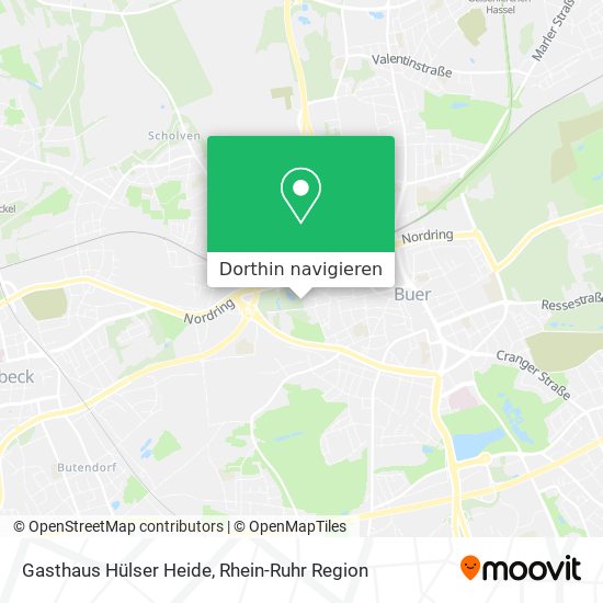 Gasthaus Hülser Heide Karte
