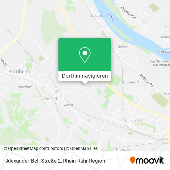 Alexander-Bell-Straße 2 Karte