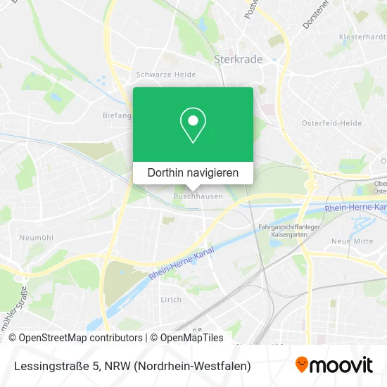 Lessingstraße 5 Karte