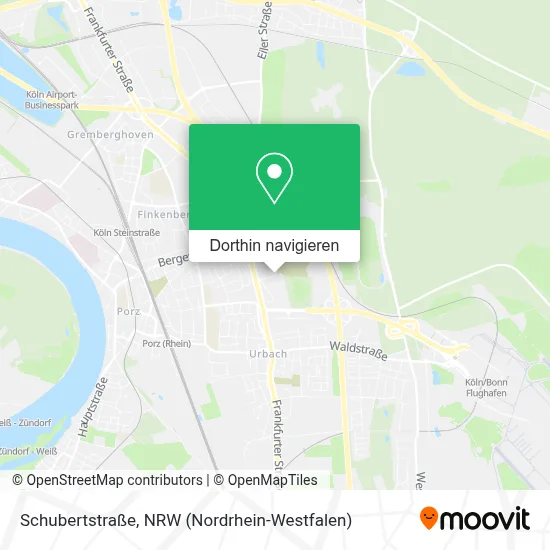 Schubertstraße Karte