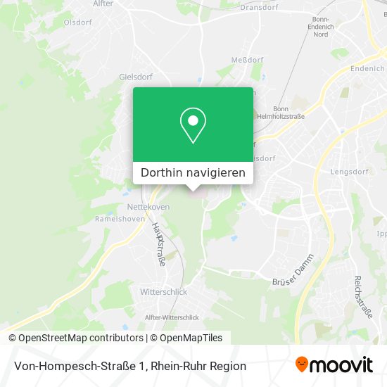 Von-Hompesch-Straße 1 Karte