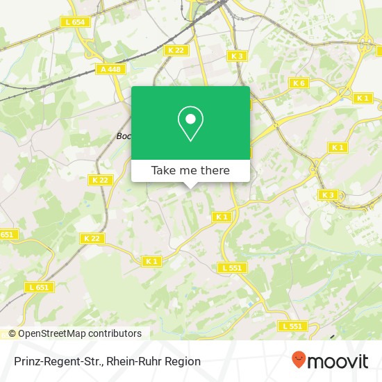 Prinz-Regent-Str. Karte