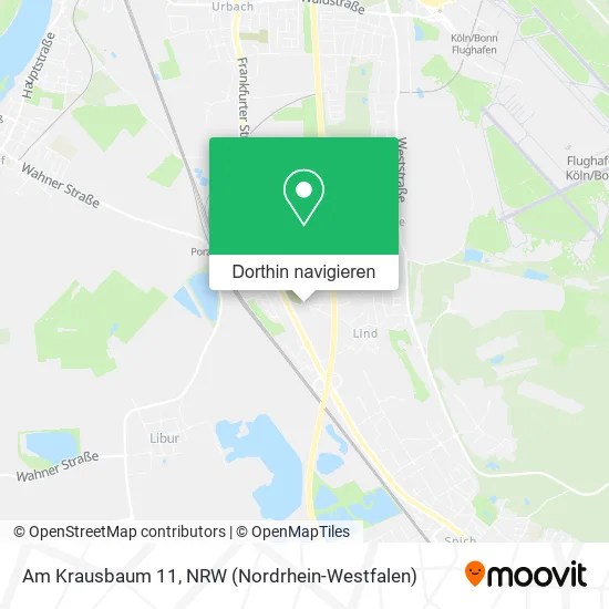 Am Krausbaum 11 Karte