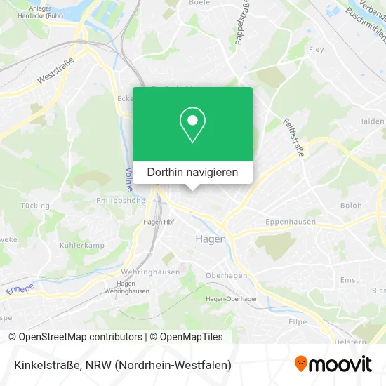 Kinkelstraße Karte