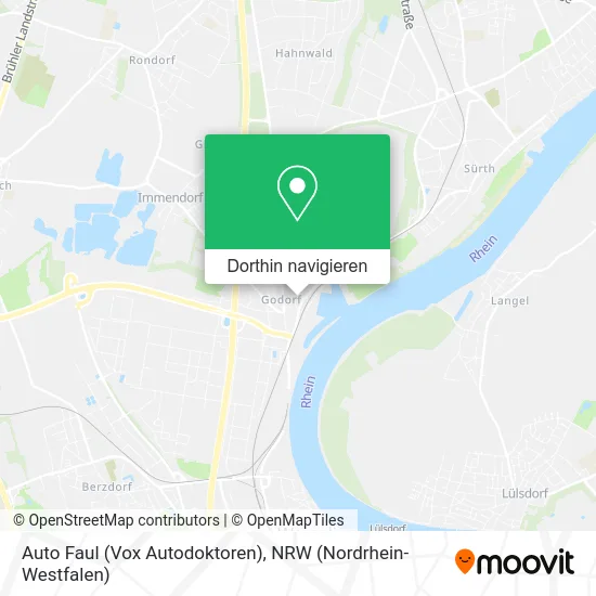 Auto Faul (Vox Autodoktoren) Karte