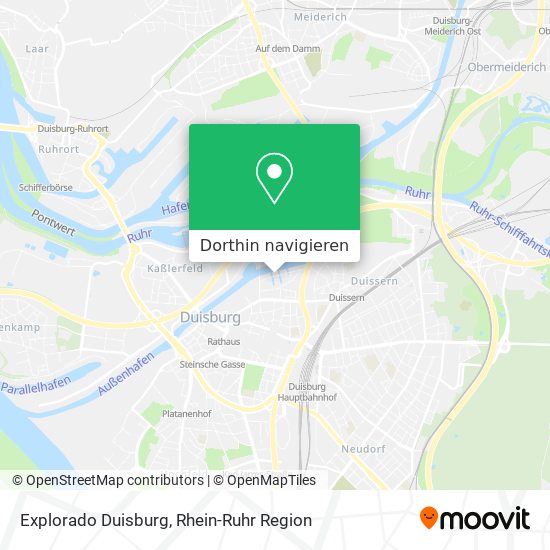 Explorado Duisburg Karte