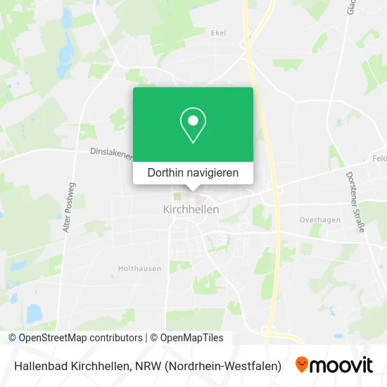 Hallenbad Kirchhellen Karte