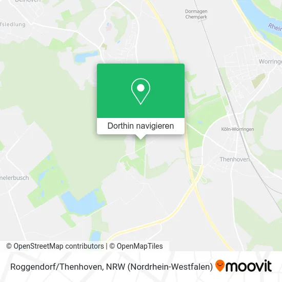 Roggendorf/Thenhoven Karte