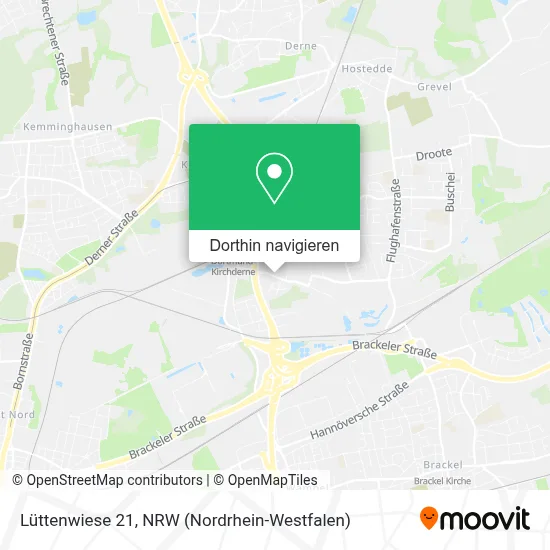 Lüttenwiese 21 Karte
