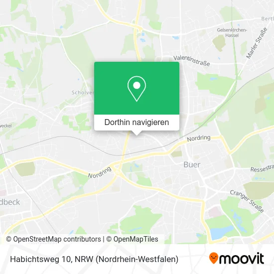 Habichtsweg 10 Karte