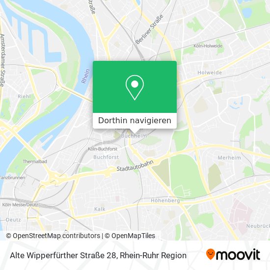 Alte Wipperfürther Straße 28 Karte