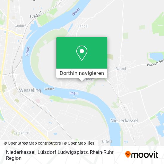 Niederkassel, Lülsdorf Ludwigsplatz Karte